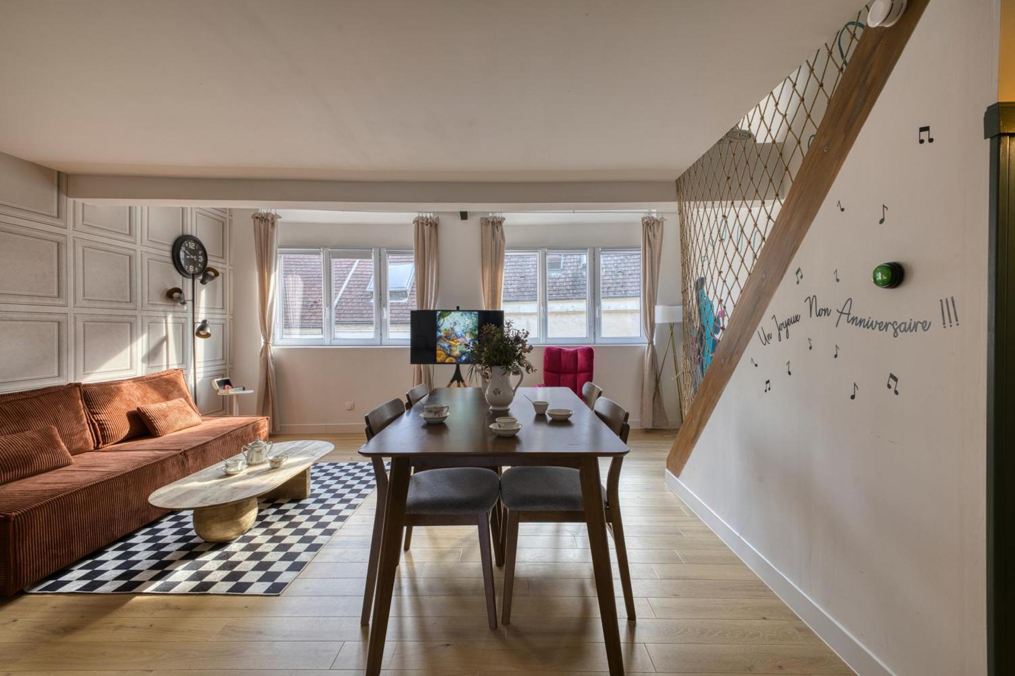 Ferienwohnung Le Reve D'Alice Meaux Exterior foto