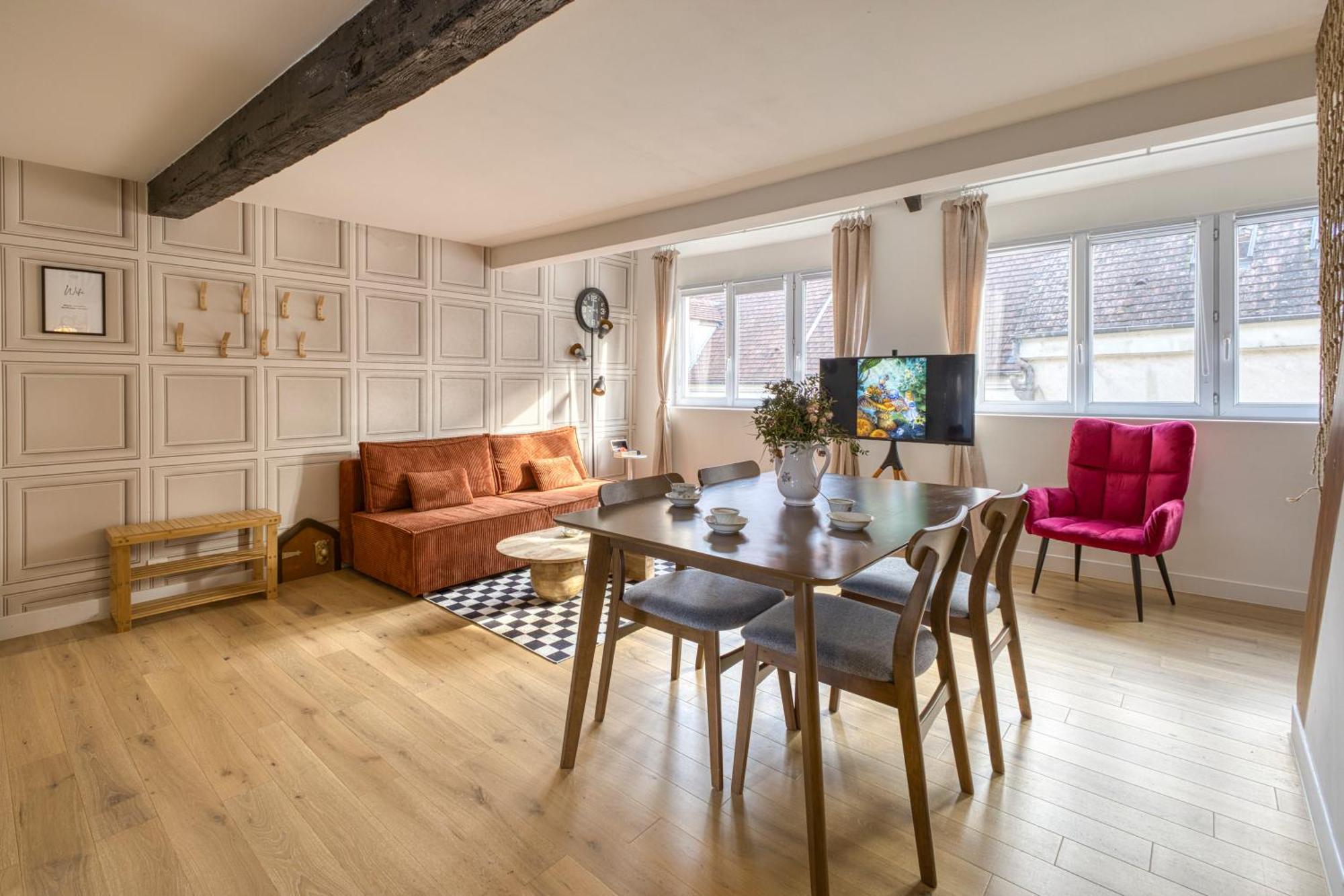 Ferienwohnung Le Reve D'Alice Meaux Exterior foto